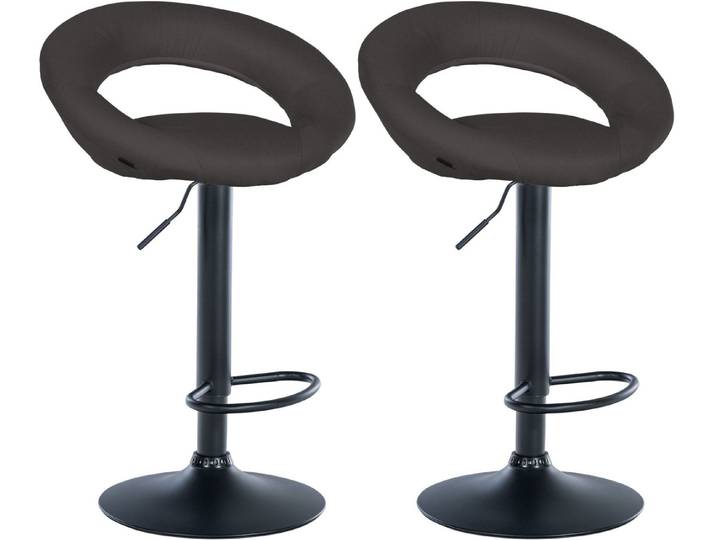 PROREGAL® Barhocker Barstuhl IGUAZU (2 St)