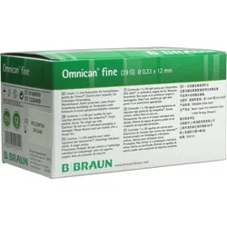 Omnican Fine Pen Kanuele 0.33x12Mm 100 ST