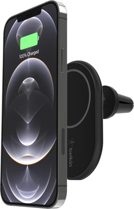 Belkin MagSafe Magnetic Wireless Car Charger 10W - Magnethalterung mit Autoladefunktion