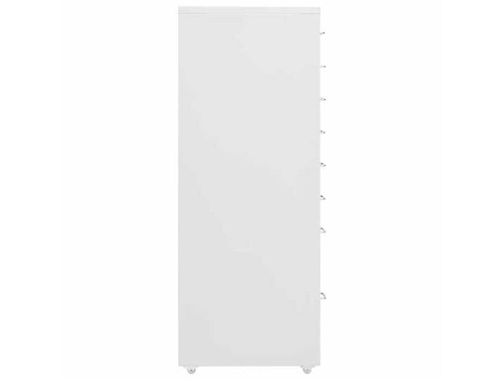 Armoire de classement - Classeur mobile Gris 28x41x109 cm Métal - Assemblage requis（4569）