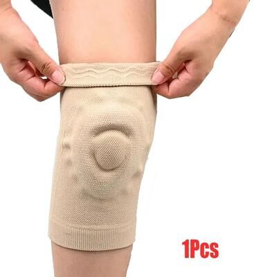 Uplift Picks Thin Silicone Knee Pad For Fitness Dance And Skating white (1 Pc) xl