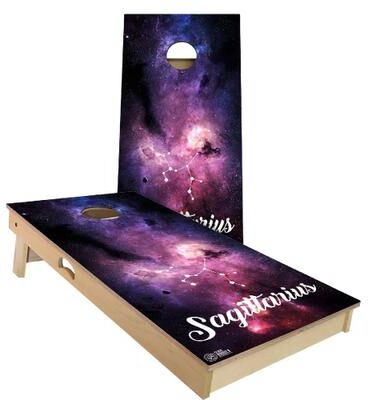 Skip's Garage Sagittarius Outdoor Cornhole Board Set