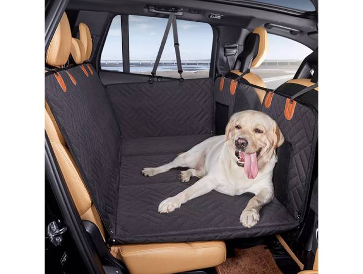 Housse de siège de voiture amovible d'hiver, Extension de siège arrière, coussin pour chien, imperméable, anti-rayures, hamac antidérapant, coussin de siège arrière pour animal de compagnie