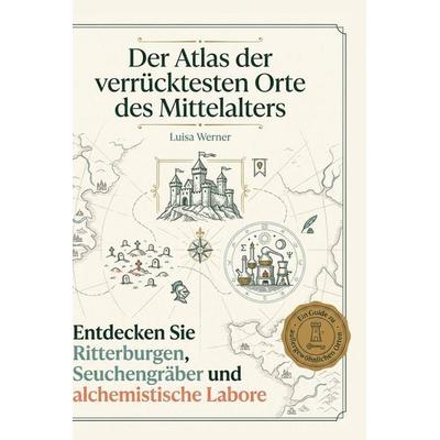 Der Atlas der verrücktesten Orte des Mittelalters, Gebundene Ausgabe von Luisa Werner, BoD - Books on Demand, 978-3-695-38348-1