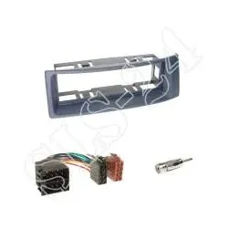 Renault Megane Coach Coupe Scenic Grandtour 1-DIN Einbaurahmen Radioblende+Ad...