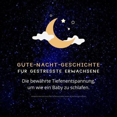 Gute-Nacht-Geschichte für gestresste Erwachsene: Die bewährte Tiefenentspannung, um wie ein Baby zu schlafen - Institut für Burnout-Prävention, Audio,
