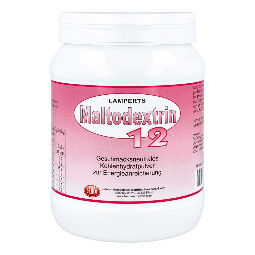 Berco-ARZNEIMITTEL Maltodextrin 12 Lamperts 08484463