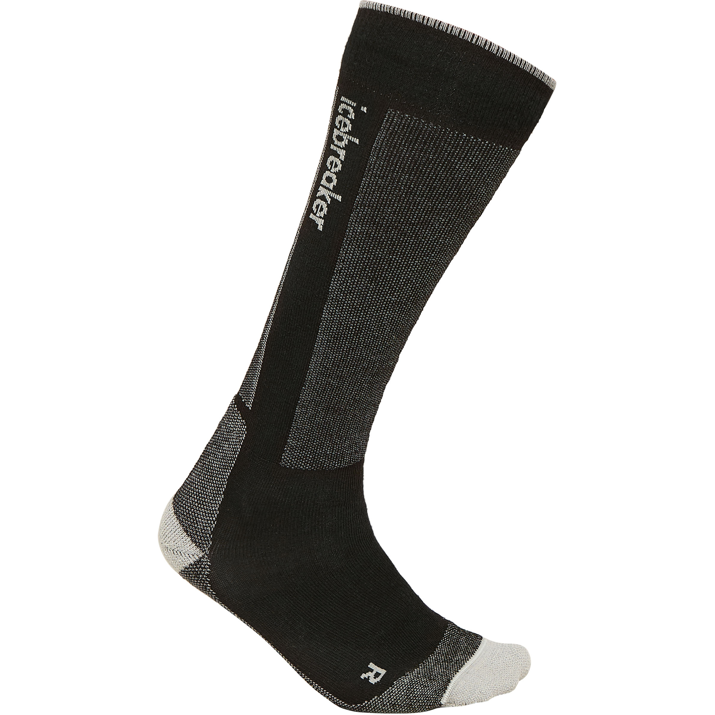 Icebreaker Merino Blend Ski+ Light OTC Herren Skisocken schwarz Größe 39 Skifahren | Freeride Hautfreundlich Merinowolle
