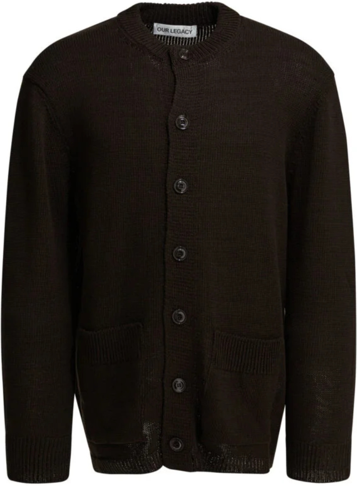 Our Legacy cardigan homme marron Marron 48
