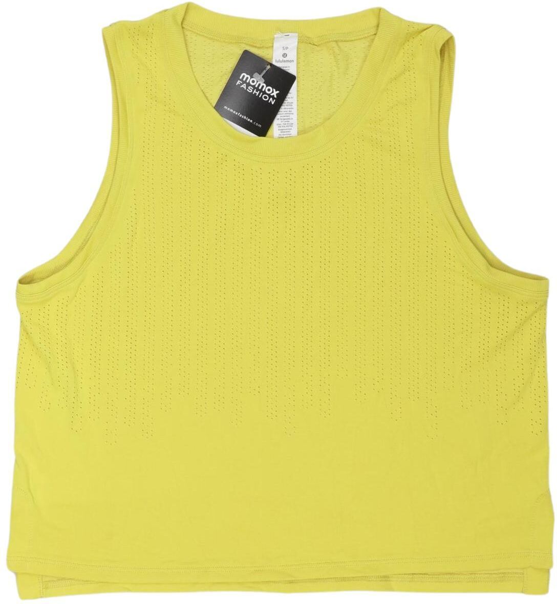 Lululemon Damen Top, Gelb, Gr. S, Synthetik - Second Hand