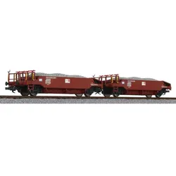 Liliput  Schotterwagen-Set, 2-teilig, SOB