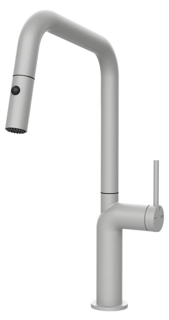 Gessi 60307, Ziehen, Weiß, Hebelgriffe, Einzelbild, 3/8", Type U