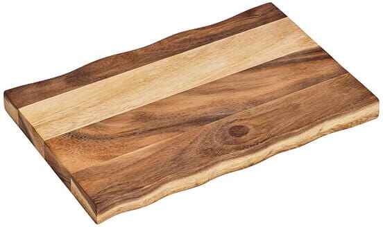 Tala Rectangular Natural Acacia Wavey Board