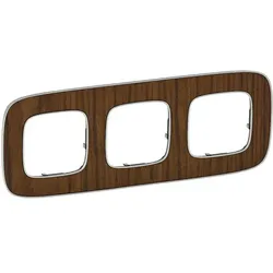 LegrandValena Allure Rahmen 3-fach (walnuss)