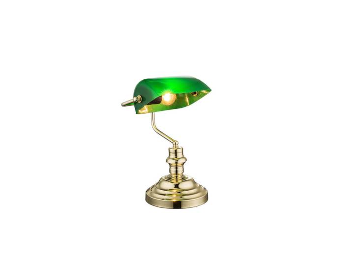 Globo Schreibtischleuchte Antique, 19x36x26 cm, CE, Wippschalter, Lampen & Leuchten, Innenbeleuchtung, Tischlampen, Schreibtischlampen