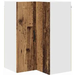 vidaXL Küchenwandschrank mit Tür Altholz 57 x 57 x 80 cm Holzwerkstoff