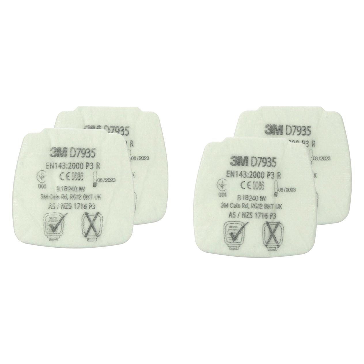 3M Partikel-Einlegefilter Secure Click (Atemschutzmaske Ersatzfilter) (7100197285)