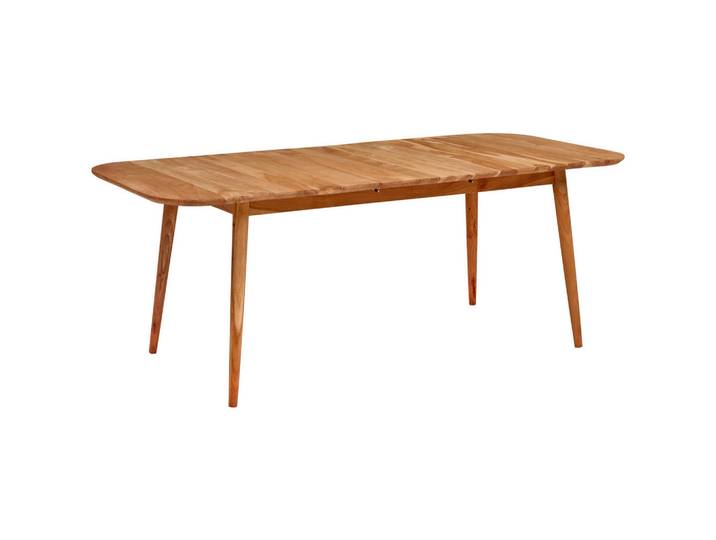 Livetastic Esstisch, Akazie, Holz, Akazie, massiv, rechteckig, Säule, 85x76x200 cm, ausziehbar, Esszimmer, Tische, Esstische, Esstische ausziehbar