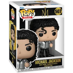 Funko POP! Rocks Michael Jackson Bad Tour Metallic Vinylfigur #507