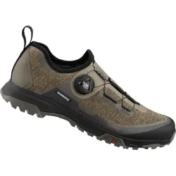 Shimano, Damen, Veloschuhe, ET701W, SCHUH, BROWN, WOMEN,FLAT, WOMEN, GR.43 (43), Braun