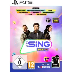 Let's Sing 2027 - mit deutschen Hits 2 Mic Bundle [PlayStation 5]