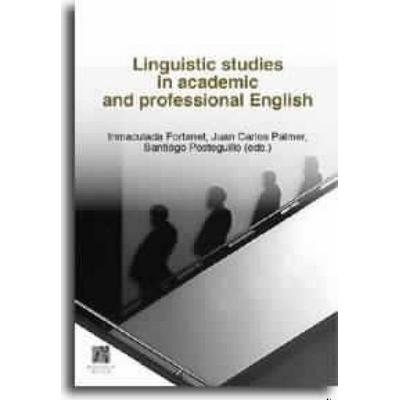 Linguistic studies in academis and professional english, Taschenbuch von Juan Carlos Palmer Silveira, Universitat Jaume I. Servei de Comunicació i