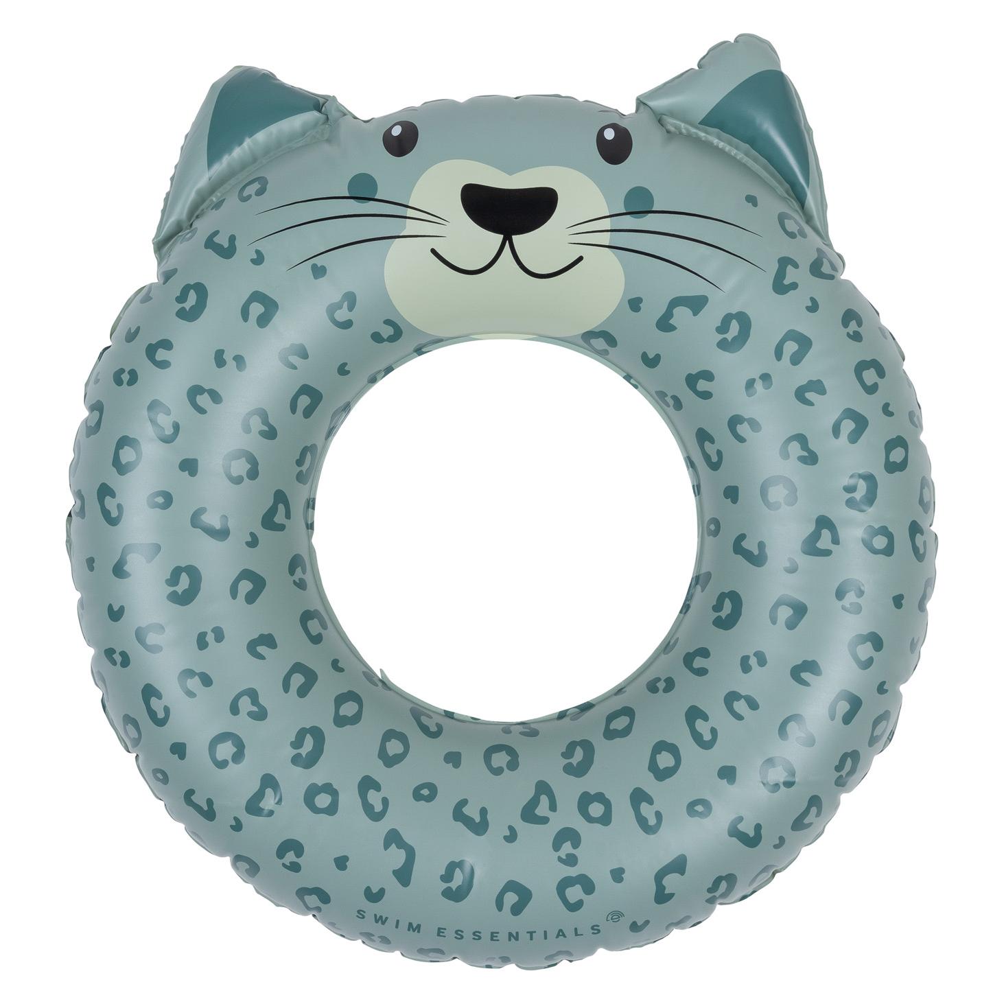 Swim Essentials Schwimmring 55cm Green Leopard (43348287)