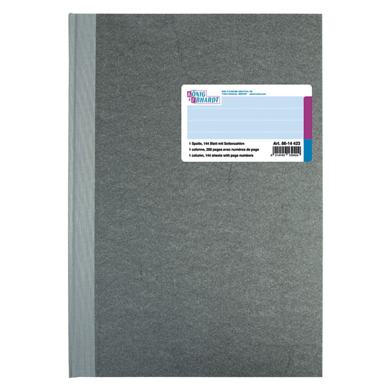 König & Ebhardt KNIG & EBHARDT Spaltenbuch, DIN A4, 1 Spalte (144x) (8614423)