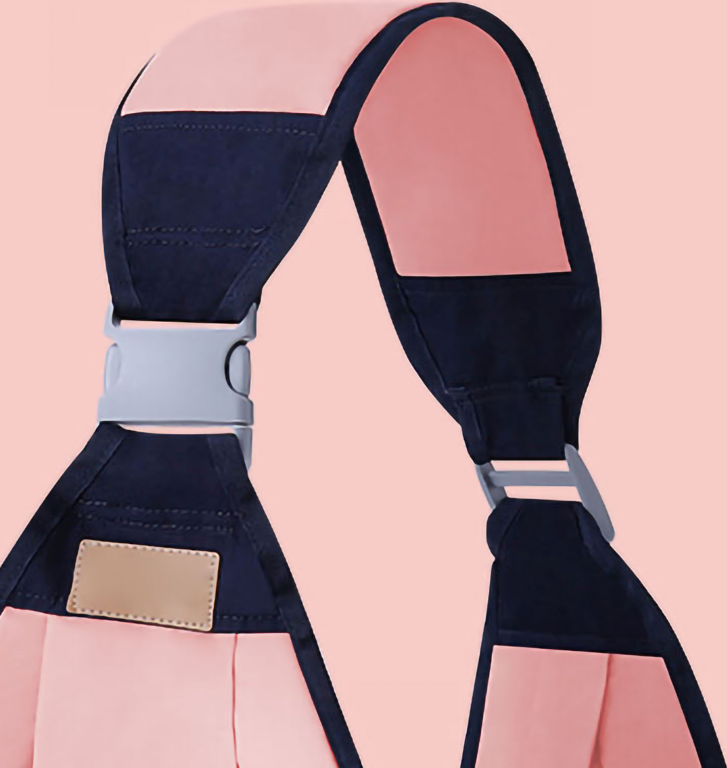 Cocosity Baby draagzak met heupsteun en multifunctioneel ontwerp in Dogwood Pink