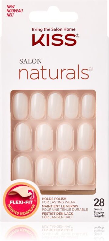 Kiss Salon Natural Break Even Faux ongles 28 pcs