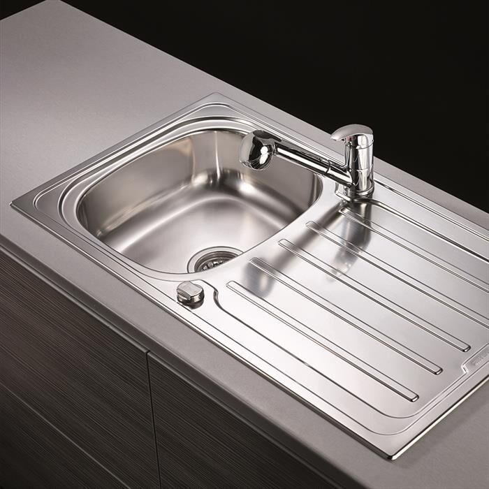 GLEM GAS Lavello 1 Vasca Met861sx-inox