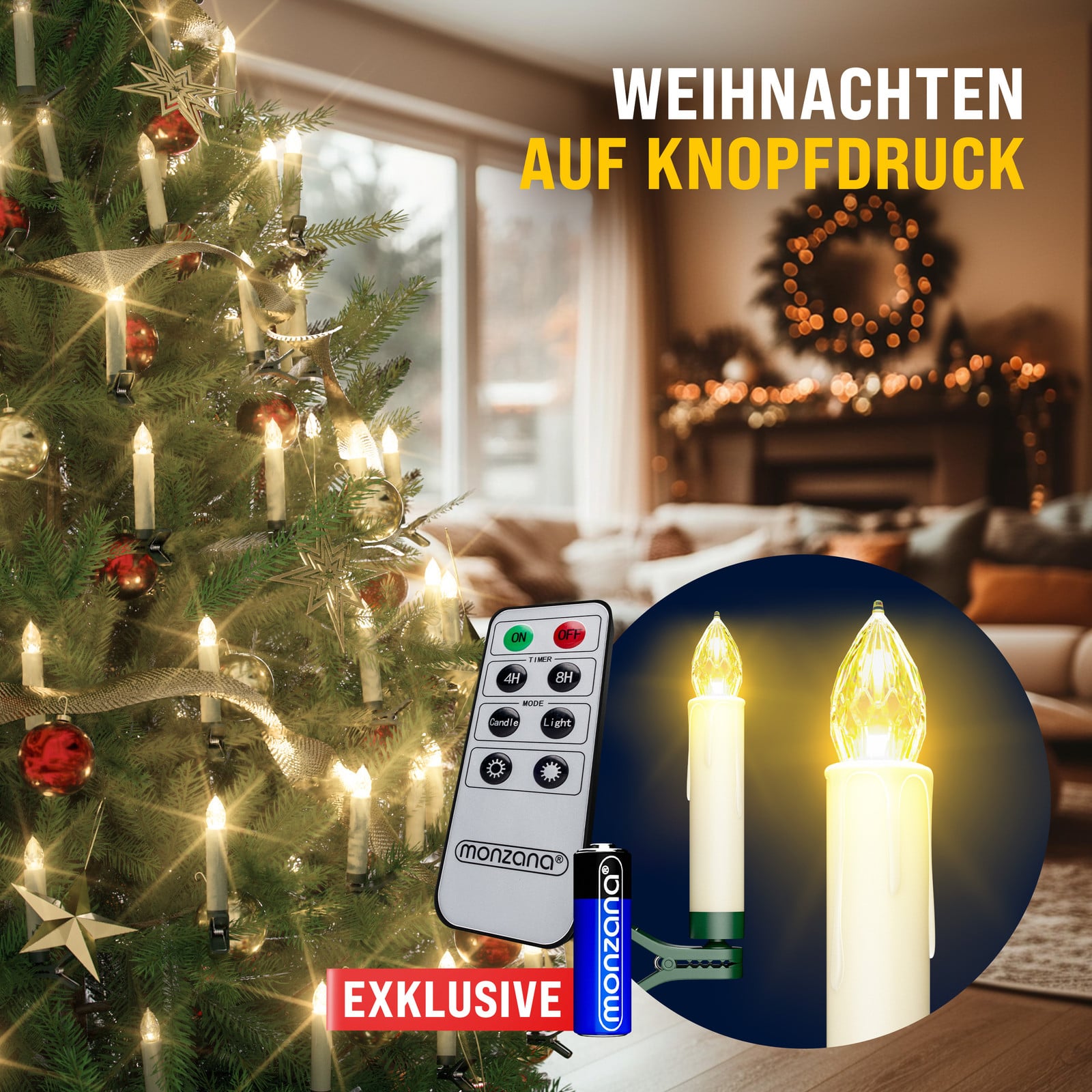 Monzana Kerstversiering Kerstverlichting