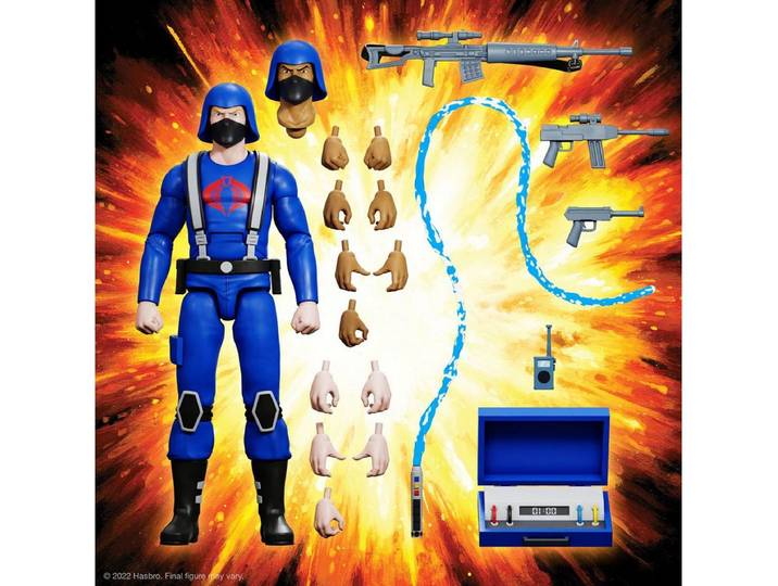 Super7 Actionfigur Super7 G.I. Joe Ultimates Cobra Trooper 7 Inch Actionfigur