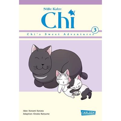 Süße Katze Chi: Chi's Sweet Adventures 3, Taschenbuch von Kinoko Natsume,Konami Kanata, Carlsen, 978-3-551-76777-6