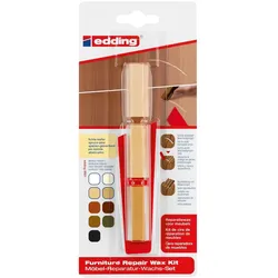 Edding Reparatur-Wachs Möbel 8901 Fichte+Kiefer 3er-Bl.