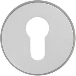 Abus, Zubehör Gebäudesicherheit, RH410 F1 Schutzrosette für Holztür, aluminium