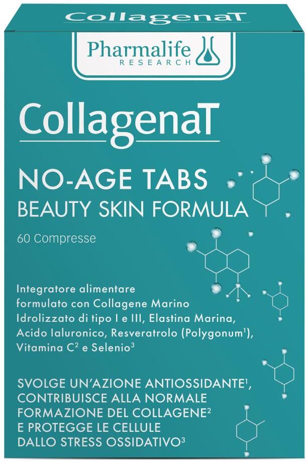 PHARMALIFE RESEARCH Srl Collagenat No-Age Tabs, 60 Compresse
