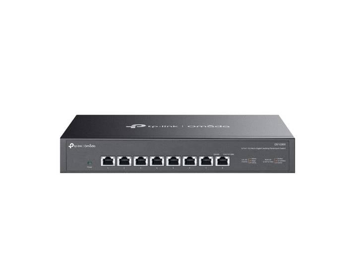 TP-Link Omada DS1008X, Non-géré, 10G Ethernet (100/1000/10000), Grille de montage, 1U