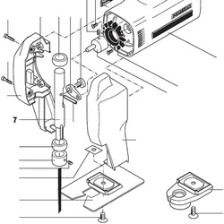 PROXXON 28534-07 Schubstange für Stichsäge STS 12/E STS/E 12 Volt