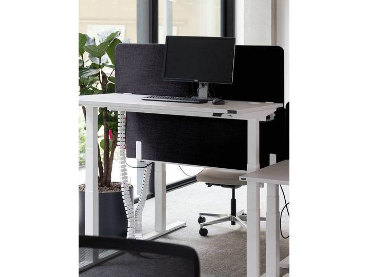Panneau DESK PANEL 120cm Noir/Noir