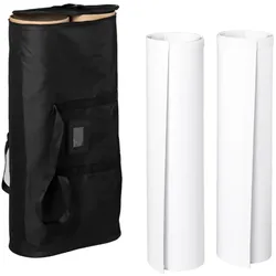 Pop-Up Textil Premium 4x3 Curved rund Seiten-Druck