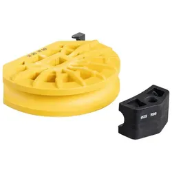 Biegesegment +Gleitstück ø25 R98