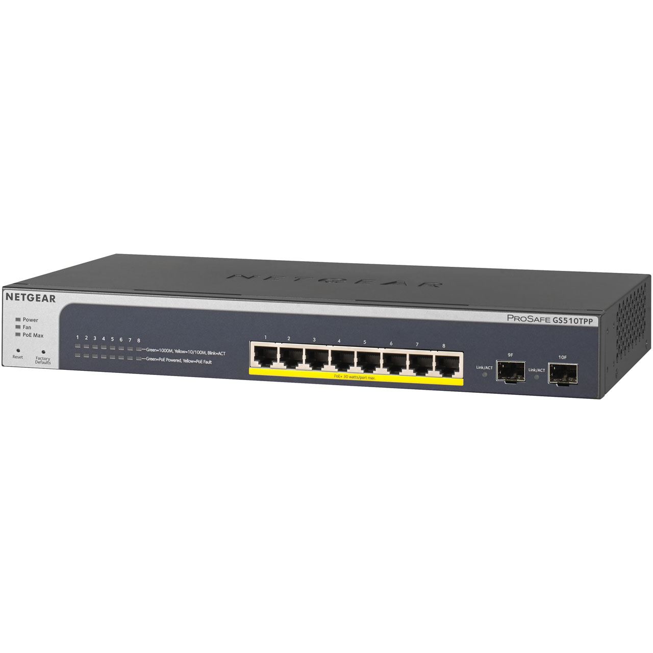 Netgear 8-Port POE+ GB Web Managed Switch