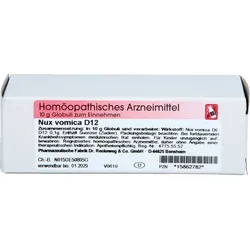 Nux Vomica D12 10 G