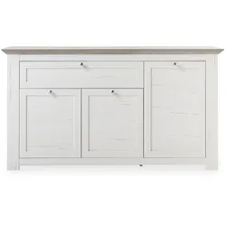 Sideboard LIVIN MARBELLA (BHT 164x91x46 cm) - weiß - BHT 164x91x46 cm