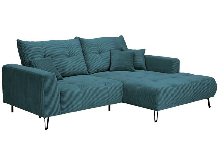 Z2 Ecksofa SWING, petrol, Cord