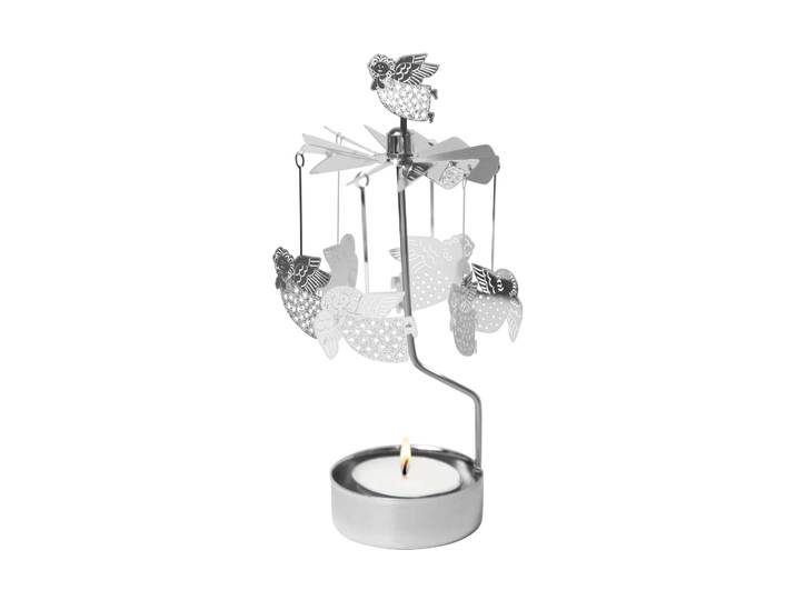 Pluto Design Mobile ange anges Lisa Larson Argent