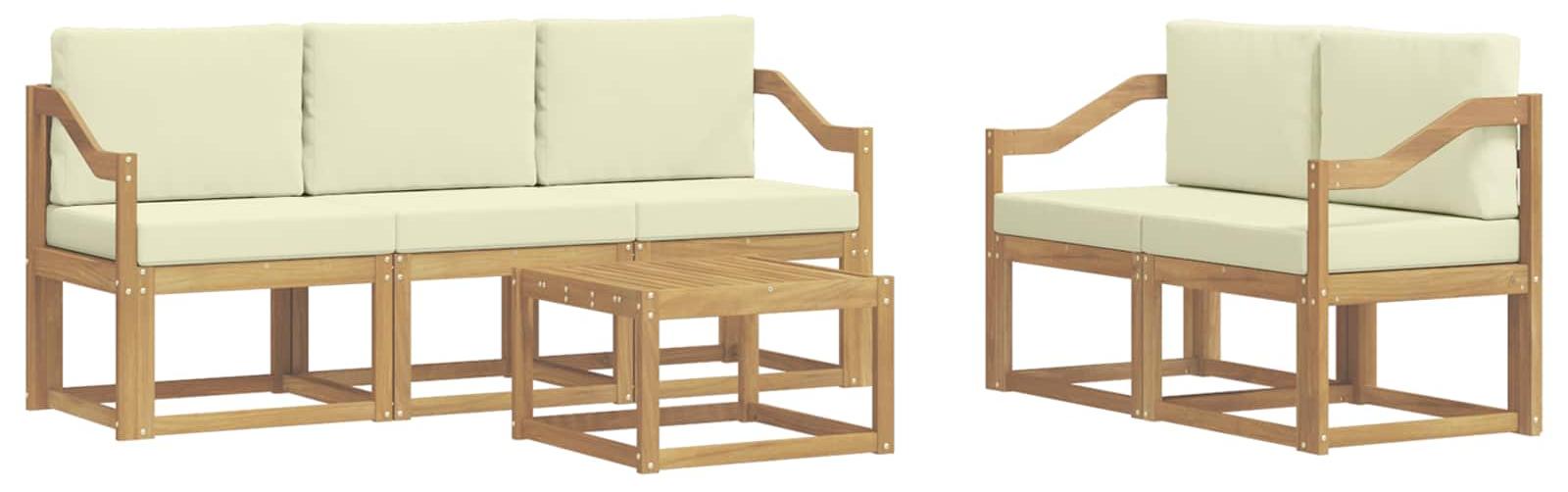 Outdoor-Sofagarnitur 6 pcs
