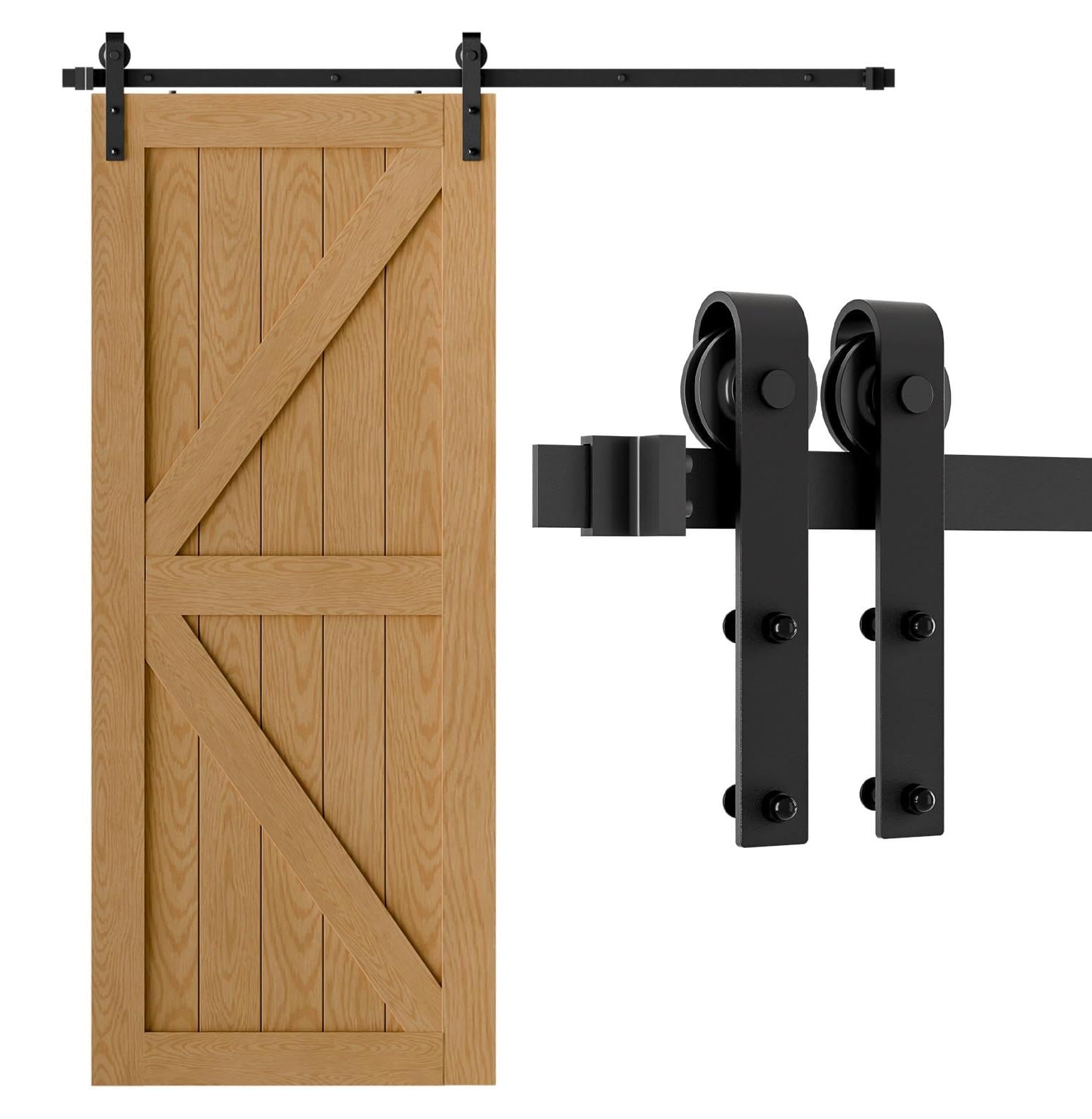 Selius Schuifdeur hardware kit voor houten deur, 183 cm