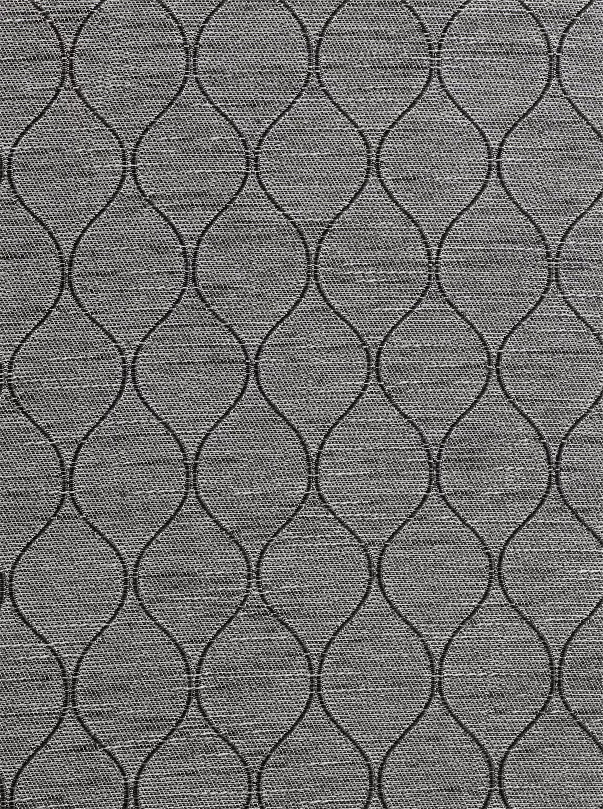 Vorhang KUTTI "Pira", grau, B:135cm H:225cm, Polyester, Gardinen, Vorhang, schwerer Polyesterstoff, abdunkelnd grau 225cm, Ösen, 135cm